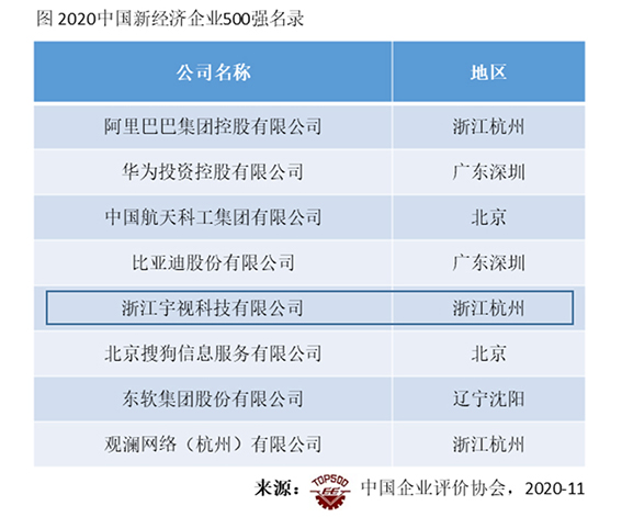 图 2020中国新经济企业500强，北上深杭企业居多w.jpg